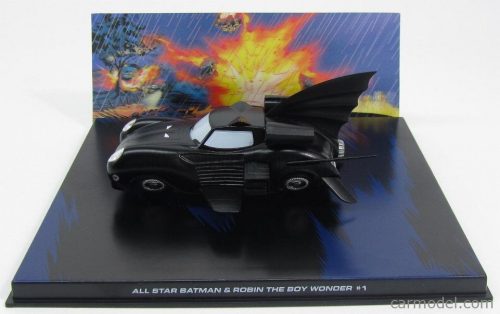 Edicola - Batman Batmobile - All Star Batman & Robin The Boy Wonder Matt Black