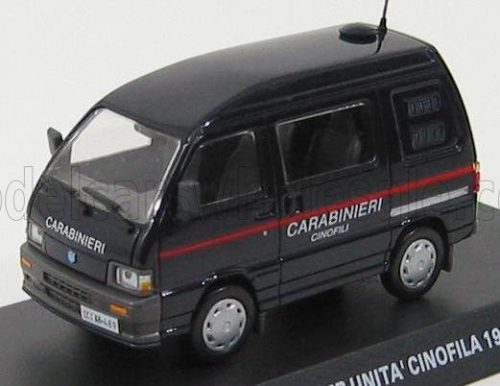 Edicola - PIAGGIO PORTER MINIBUS UNITA CINOFILA CARABINIERI 1997 BLUE