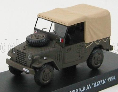 Edicola - ALFA ROMEO AR51 A.R. 51 MATTA CARABINIERI 1954 MILITARY GREY BEIGE