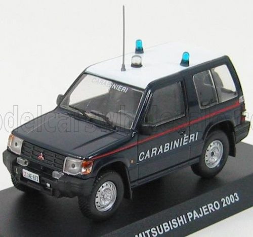 Edicola - MITSUBISHI PAJERO 4X4 CARABINIERI 2003 BLUE WHITE