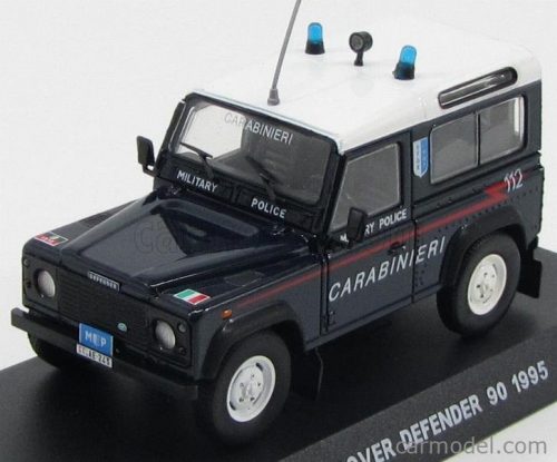 Edicola - Land Rover Land Defender 90 Military Police 1995 Blue White