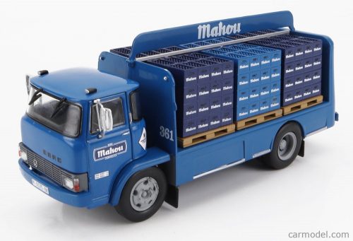 Edicola - Ebro E-95 Truck Portabottiglie Mahou 2-Assi 1976 Blue