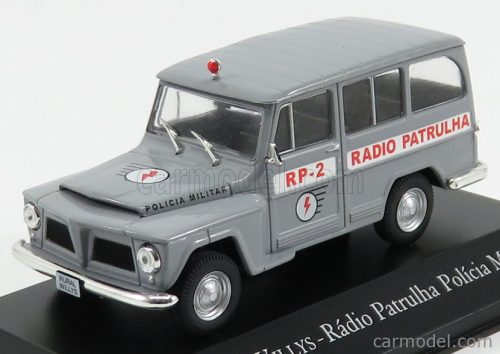 Edicola - Rural Willys Radio Patrulha Policia Military Police 1970 Grey