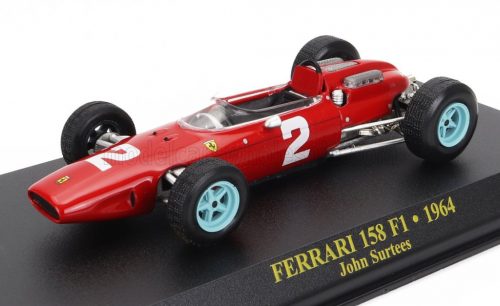 Edicola - FERRARI F1  158 N 2 WORLD CHAMPION SEASON 1964 JOHN SURTEES RED