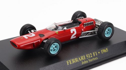 Edicola - FERRARI F1  512 N 2 SEASON 1965 JOHN SURTEES RED