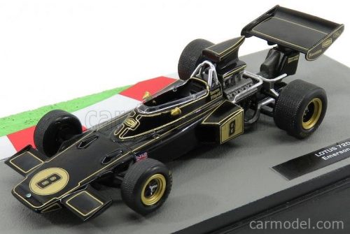 Edicola - Lotus F1 72D Ford N 8 World Champion Season 1972 Emerson Fittipaldi Black