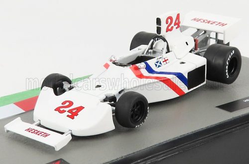 Edicola - HESKETH F1  308B N 24 SEASON 1975 JAMES HUNT WHITE