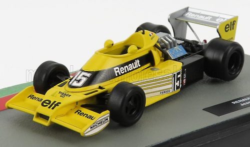 Edicola - RENAULT F1 RS01 N 15 SEASON 1977 JEAN PIERRE JABOUILLE YELLOW BLACK