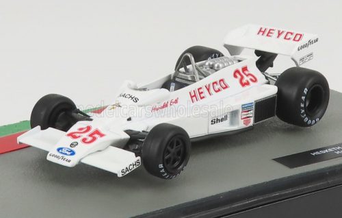 Edicola - HESKETH F1  308E HEYCO N 25 SEASON 1977 HERALD ERTL WHITE