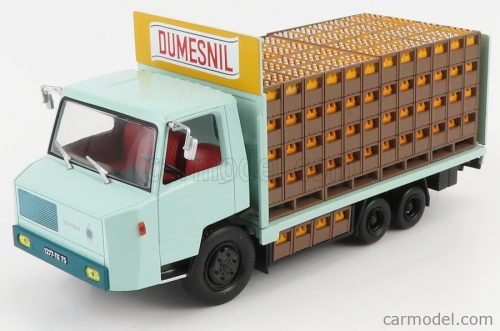 Edicola - Berliet Tekel Truck Transports Dumesnil 3-Assi 1966 Light Blue