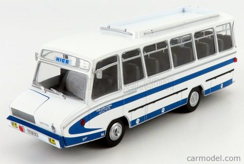 Edicola - Berliet Stradair Truck Autobus 1965 White Blue