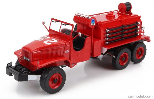 Edicola - Gmc Cckw 353 Tanker Truck 1960 - Fire Engine - Vigili Del Fuoco - Feuerwehr Red