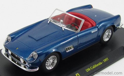 Edicola - Ferrari 250 California Spider 1957 - Con Vetrina - With Showcase Blue Met