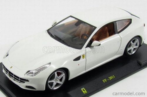 Edicola - Ferrari Ff (Ferrari Four) 2011 - Con Vetrina - With Showcase White