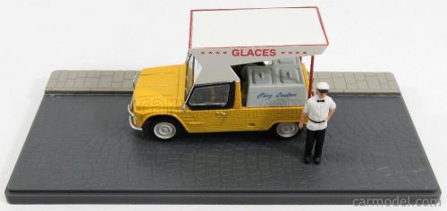 Edicola - Citroen Mehari Marhand De Glaces - Gelataio - Ice Cream Van Yellow White