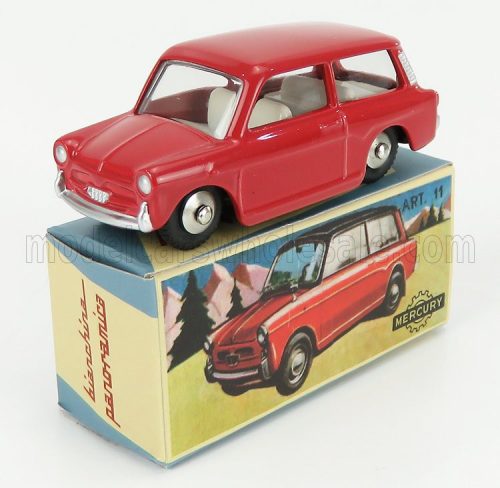 Edicola - AUTOBIANCHI BIANCHINA PANORAMICA 1960 RED