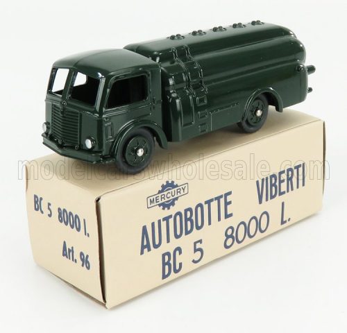 Edicola - VIBERTI AUTOBOTTE BC5 8000L TANKER TRUCK 1940 MILITARY GREEN