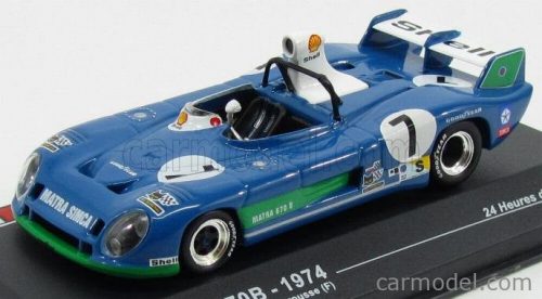 Edicola - Matra Simca Ms670B 3.0L V12 Team Matra Sport Winner N 7 24H Le Mans 1974 H.Pescarolo - G.Larrousse Bluette Green White