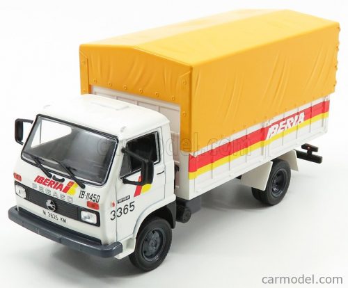 Edicola - Pegaso Ekys 1210 Truck Telonato Iberia 1986 White Yellow