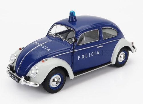 Edicola - VOLKSWAGEN BEETLE KAFER MAGGIOLINO PORTUGAL POLICIA POLICE 1974 BLUE WHITE