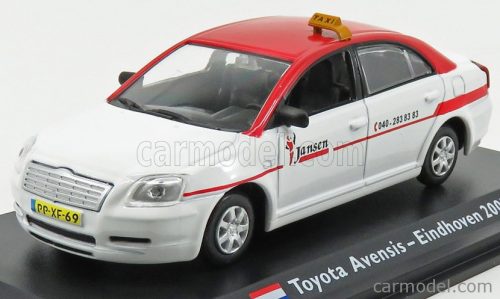 Edicola - Toyota Avensis Taxi Eindhoven 2003 White Red