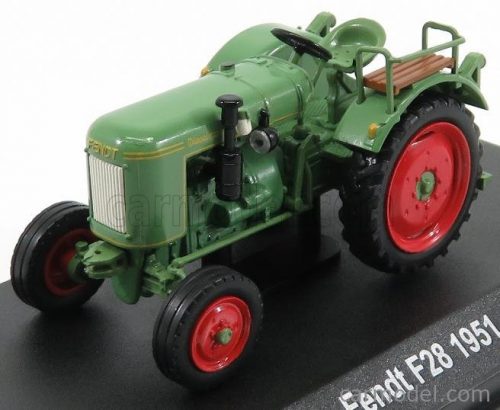 Edicola - Fendt F28 Tractor Truck 1951 - Con Vetrina - With Showcase Green Red