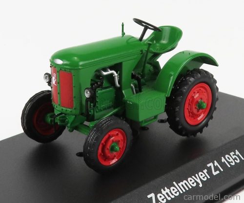 Edicola - Zettelmeyer Z1 Tractor Germany 1951 - Con Vetrina - With Showcase Green