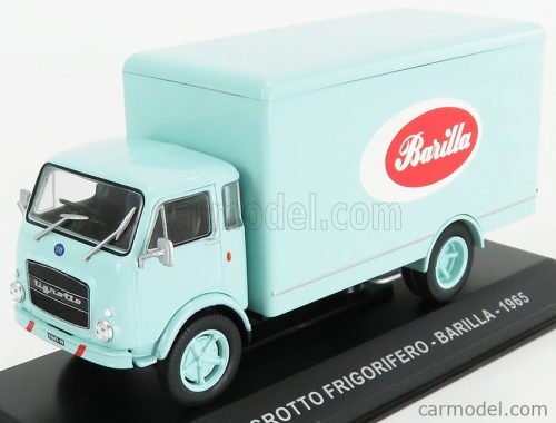 Edicola - Om Fiat Tigrotto Truck Frigorifero Barilla 1965 Very Light Green