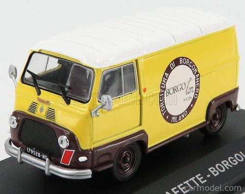 Edicola - Renault Estafette Van Borgolon 1969 Yellow Brown White