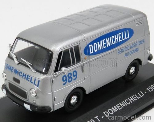 Edicola - Fiat 1100T Van Servizio Assistenza Autocarri Domenichelli 1965 Silver