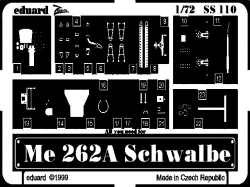 Eduard - Me-262 A Schwalbe