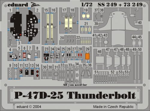 Eduard - P-47D-25 Thunderbolt