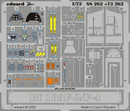 Eduard - Bf 109F-2/F-4