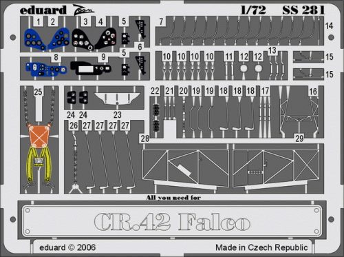 Eduard - CR 42 Falco for Italeri