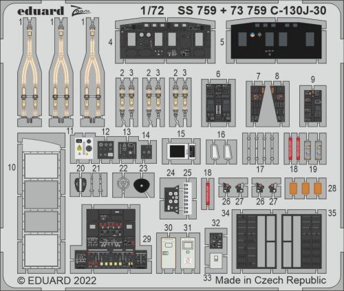 Eduard - C-130J-30 For Zvezda