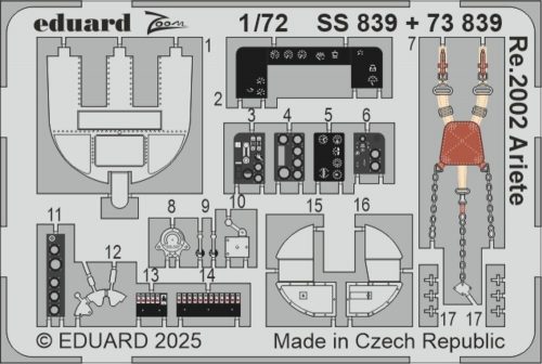 Eduard - Re.2002 Ariete  ITALERI