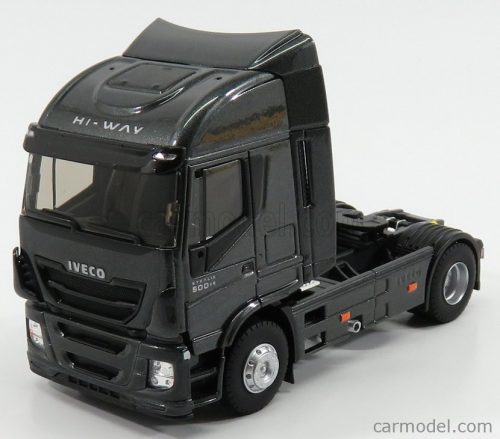 Eligor - Iveco Fiat Stralis 500 Euro 6 Hi-Way Tractor Truck 2-Assi 2016 - Exclusive Carmodel Grey Met