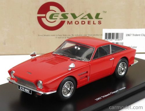 Esval Model - Trident Clipper Coupe 1967 Red