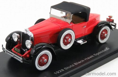 Esval Model - Stutz Black Hawk Speedster Closed 1928 Red Black