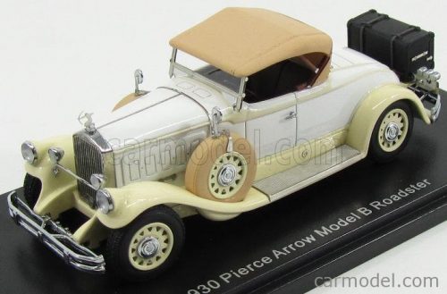 Esval Model - Pierce Arrow Model B Roadster Closed 1930 Beige White