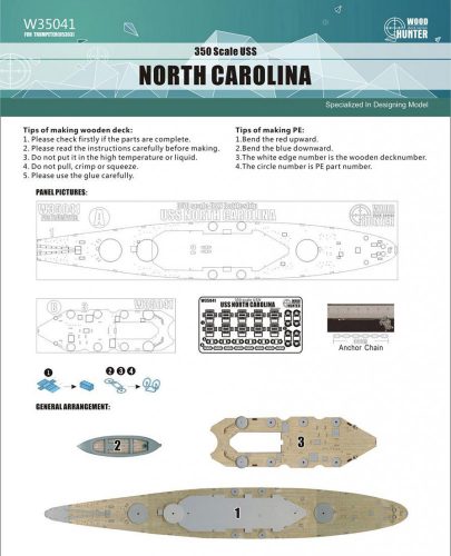 Flyhawk - USS North Carolina Wood Deck