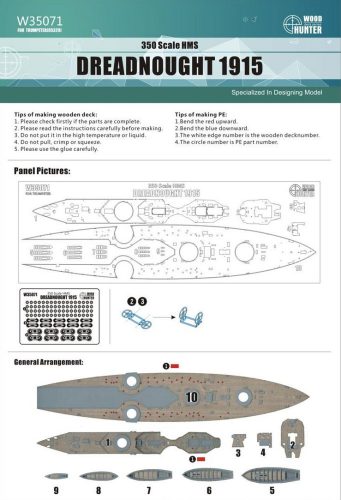 Flyhawk - HMS Dreadnought 1915 (for Trumpeter 05329)