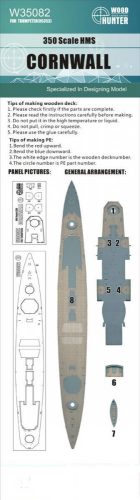 Flyhawk - HMS Cornwall Wood Deck