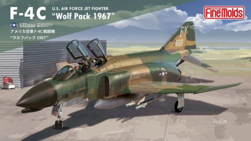 Fine Molds - 1:72 U.S. Air Force Jet Fighter F-4C "Wolf Pack 1967" Limited Edition