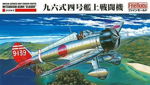 Fine Molds - 1:48 IJN Carrier Fighter Mitsubishi A5M4 "Claude" Model 4 - FINE MOLDS