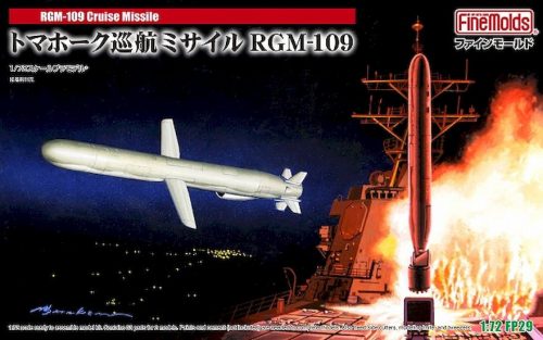 Fine Molds - 1:72 Tomahawk RGM-109 Cruise Missile Includes 2 Missiles w/Bases – FINE MOLDS