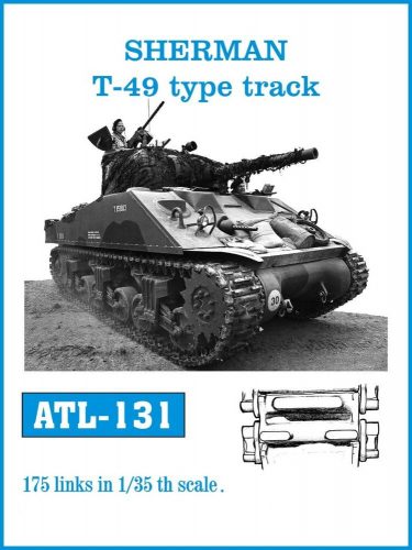 Friulmodel - Tracks for SHERMAN T-49 type track