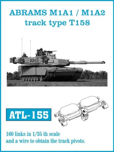 Friulmodel - Tracks for ABRAMS M1A1 / M1A2 track type T158