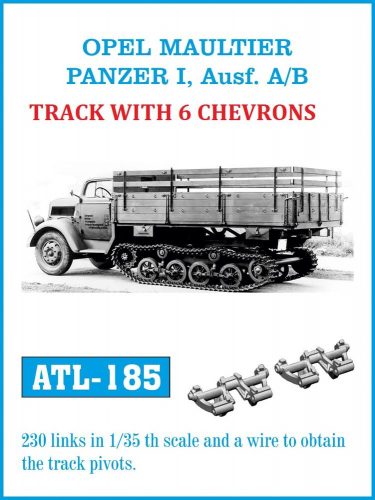 Friulmodel - Tracks for OPEL MAULTIER / PANZER I. Ausf. A/B