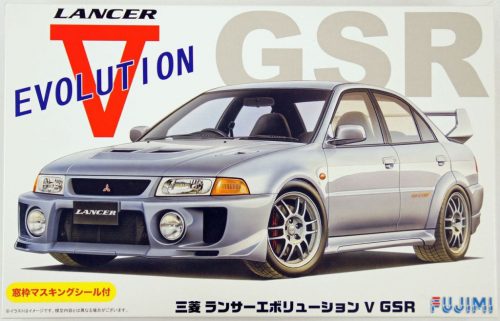 Fujimi - 1:24 Mitsubishi Lancer Evolution V GSR w/Window Frame Masking